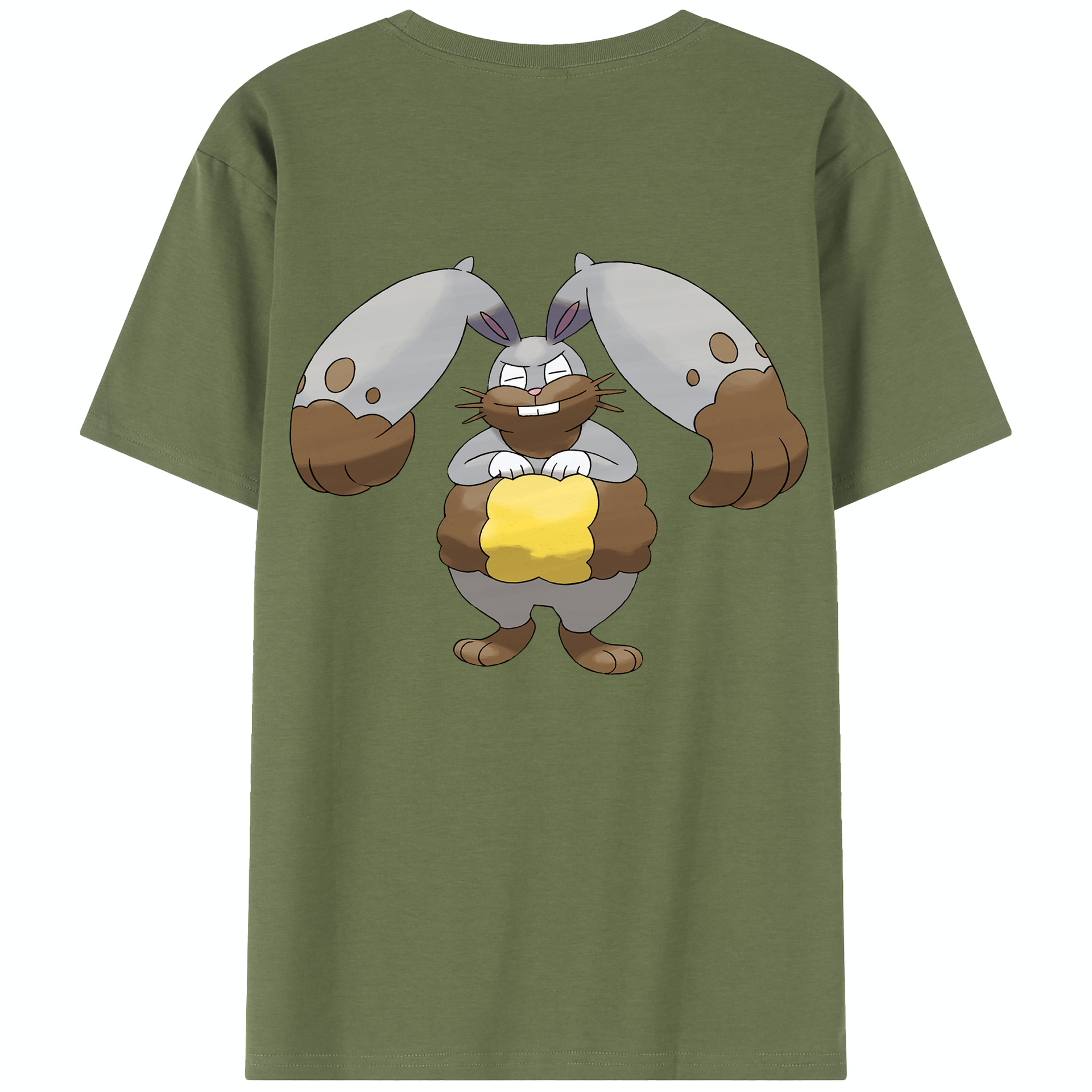 （画像用） ポケットモンスター Pokémon 綿100％半袖Tシャツ（背面プリント）